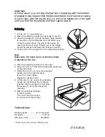 Предварительный просмотр 4 страницы Opus Atlas 150 User Manual