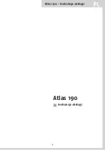 Предварительный просмотр 9 страницы Opus Atlas 190 User Manual