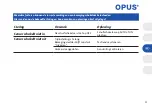 Preview for 35 page of Opus BWM 180 Operating Instructions Manual