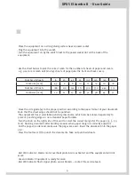 Preview for 9 page of Opus El Jumbo B User Manual