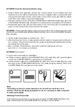 Preview for 8 page of Opus Goldpress 5 User Manual