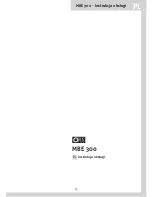 Preview for 15 page of Opus MBE-300 User Manual