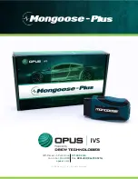 Предварительный просмотр 22 страницы Opus Mongoose-Plus User Manual