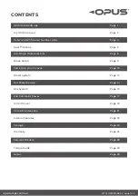 Preview for 3 page of Opus Off-Road Camper OP15 User Manual