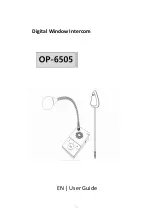 Предварительный просмотр 10 страницы Opus OP-6505 User Manual