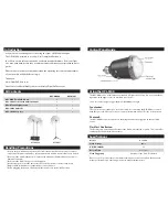 Предварительный просмотр 2 страницы Opus OPL-M40 User Manual