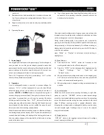 Preview for 2 page of Opus PowerFocus BT-C3100 Operating Instructions