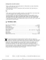 Preview for 8 page of Opus TB 250 User Manual