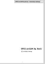 Preview for 7 page of Opus uniLAM A4 User Manual