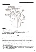 Предварительный просмотр 3 страницы Opus VS 1202 CD User Manual