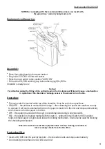 Предварительный просмотр 9 страницы Opus VS 1202 CD User Manual