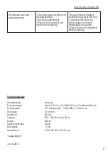 Предварительный просмотр 11 страницы Opus VS 1202 CD User Manual