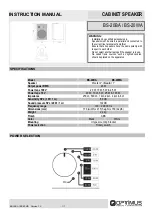 Preview for 2 page of Opvimus BS-20BA Instruction Manual