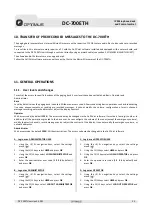 Preview for 17 page of Opvimus DC-700ETH Operating Instructions Manual