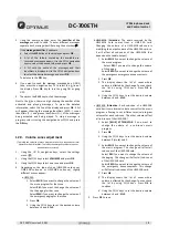 Preview for 20 page of Opvimus DC-700ETH Operating Instructions Manual