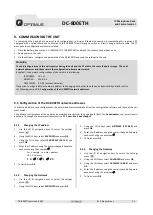 Preview for 14 page of Opvimus DC-800ETH Operating Instructions Manual