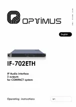 Preview for 3 page of Opvimus IF-702ETH Operating Instructions Manual