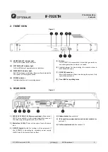 Preview for 7 page of Opvimus IF-702ETH Operating Instructions Manual