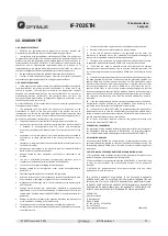 Preview for 24 page of Opvimus IF-702ETH Operating Instructions Manual