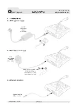 Preview for 10 page of Opvimus MD-30ETH Operating Instructions Manual