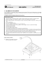 Preview for 12 page of Opvimus MD-30ETH Operating Instructions Manual