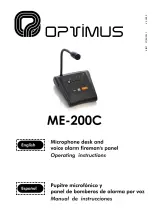 Opvimus ME-200C Operating Instructions Manual preview