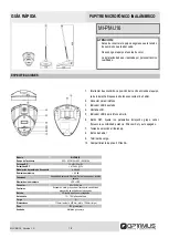 Opvimus MI-PMU16 Quick Manual preview