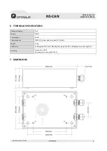 Preview for 9 page of Opvimus NS-CAN Operating Instructions Manual