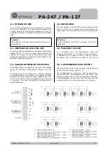 Предварительный просмотр 5 страницы Opvimus PA-127 Operating Instructions And Owner'S Manual