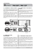 Предварительный просмотр 8 страницы Opvimus PA-127 Operating Instructions And Owner'S Manual