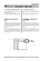 Предварительный просмотр 15 страницы Opvimus PA-127 Operating Instructions And Owner'S Manual