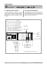 Предварительный просмотр 22 страницы Opvimus PA-127 Operating Instructions And Owner'S Manual