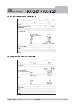 Предварительный просмотр 29 страницы Opvimus PA-127 Operating Instructions And Owner'S Manual