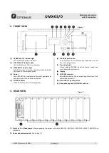 Предварительный просмотр 5 страницы Opvimus UMX-03/0 Operating Instructions Manual