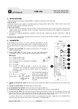 Preview for 13 page of Opvimus UMX-2SA Operating Instructions Manual