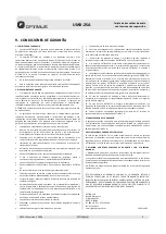 Preview for 18 page of Opvimus UMX-2SA Operating Instructions Manual