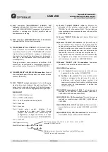 Предварительный просмотр 7 страницы Opvimus UMX-2SB Operating Instructions Manual