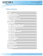 Preview for 3 page of OPW M00-051.00 FSC3000 Command-Line Configuration Manual