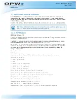Preview for 14 page of OPW M00-051.00 FSC3000 Command-Line Configuration Manual