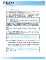 Preview for 17 page of OPW M00-051.00 FSC3000 Command-Line Configuration Manual