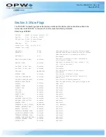 Preview for 23 page of OPW M00-051.00 FSC3000 Command-Line Configuration Manual