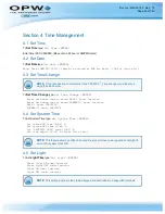 Preview for 25 page of OPW M00-051.00 FSC3000 Command-Line Configuration Manual