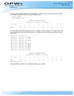 Preview for 31 page of OPW M00-051.00 FSC3000 Command-Line Configuration Manual