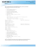 Preview for 35 page of OPW M00-051.00 FSC3000 Command-Line Configuration Manual