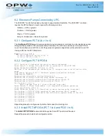 Preview for 41 page of OPW M00-051.00 FSC3000 Command-Line Configuration Manual