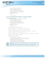 Preview for 83 page of OPW M00-051.00 FSC3000 Command-Line Configuration Manual