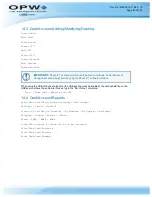 Preview for 91 page of OPW M00-051.00 FSC3000 Command-Line Configuration Manual