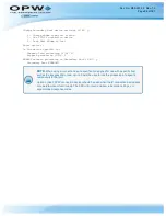 Preview for 96 page of OPW M00-051.00 FSC3000 Command-Line Configuration Manual