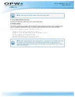 Preview for 123 page of OPW M00-051.00 FSC3000 Command-Line Configuration Manual