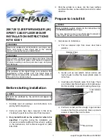 Or-Fab 82301 Installation Instructions preview